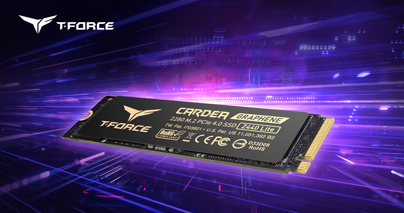 Team Group T-FORCE Z440 LITE M.2 2280 500GB Gaming SSD with